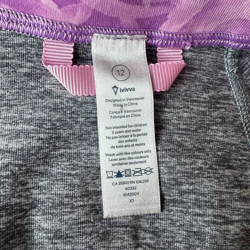 Ivivva by Lululemon Perfect Your Practice Jacket Size 12